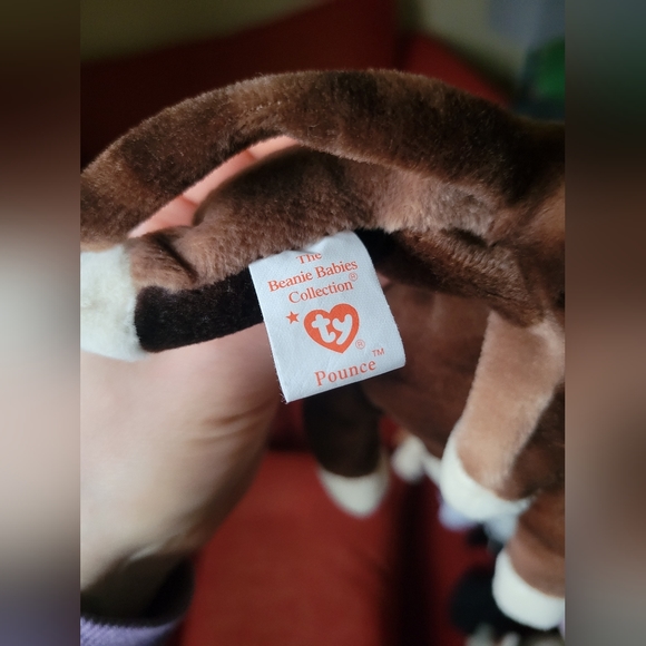 Pounce Ty Beanie Baby - Picture 7 of 8